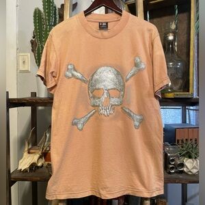 Vintage Cypress Hill Skull & Bones T-shirt Giant Tag Y2K Hip Hop Rap Tee Size L